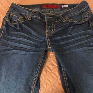 New jeans, boot cut styles, size 9